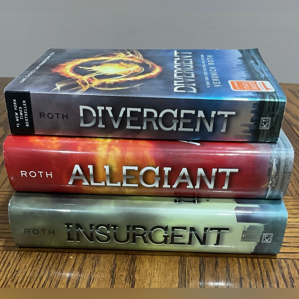 DIVERGENT, INSURGENT & ALLLEGIANT series